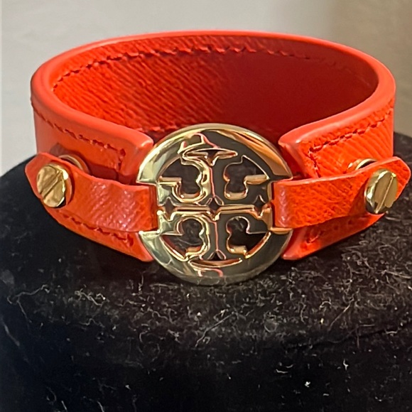 Tory Burch Jewelry Tory Burch Orange Logo Bracelet Poshmark